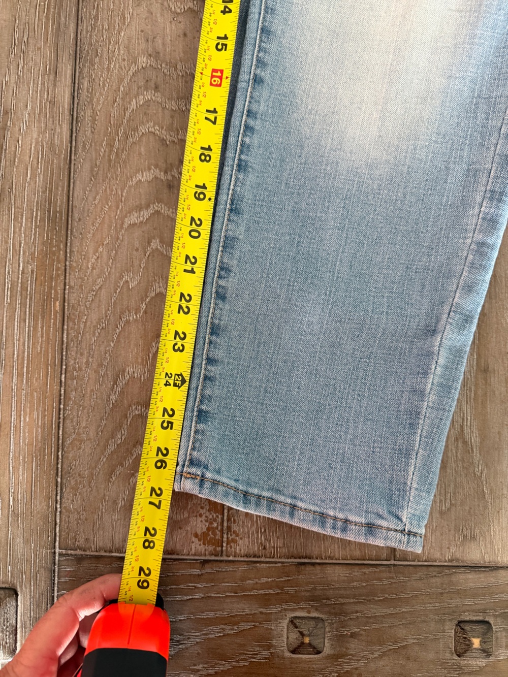 SONOMA Light Blue Women’s Boyfriend Jeans with Playful Patches - Picture 10 of 10